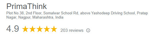 Digital Marketing Courses In Achalpur- Prima Think Google Review