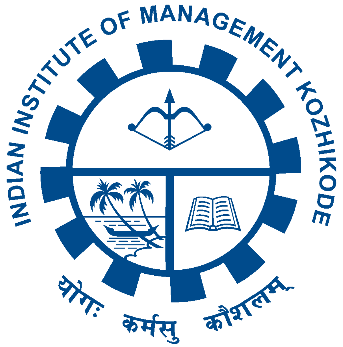 mba colleges in india - im kozhikode logo
