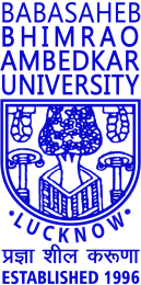 BBA Colleges In Lucknow- Babasaheb Bhimrao Ambedkar University Logo