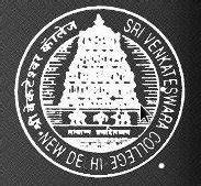 Commerce Colleges In Delhi- Sri Venkateswara College Logo