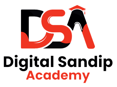 digital marketing course in ahmedabad - digital sandip academy logo