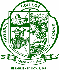 Bcom colleges in Ranchi - Gossner College Logo
