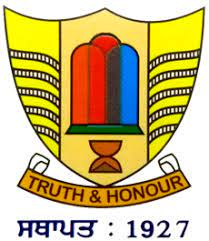 BCom Colleges In Punjab- Government College Logo 