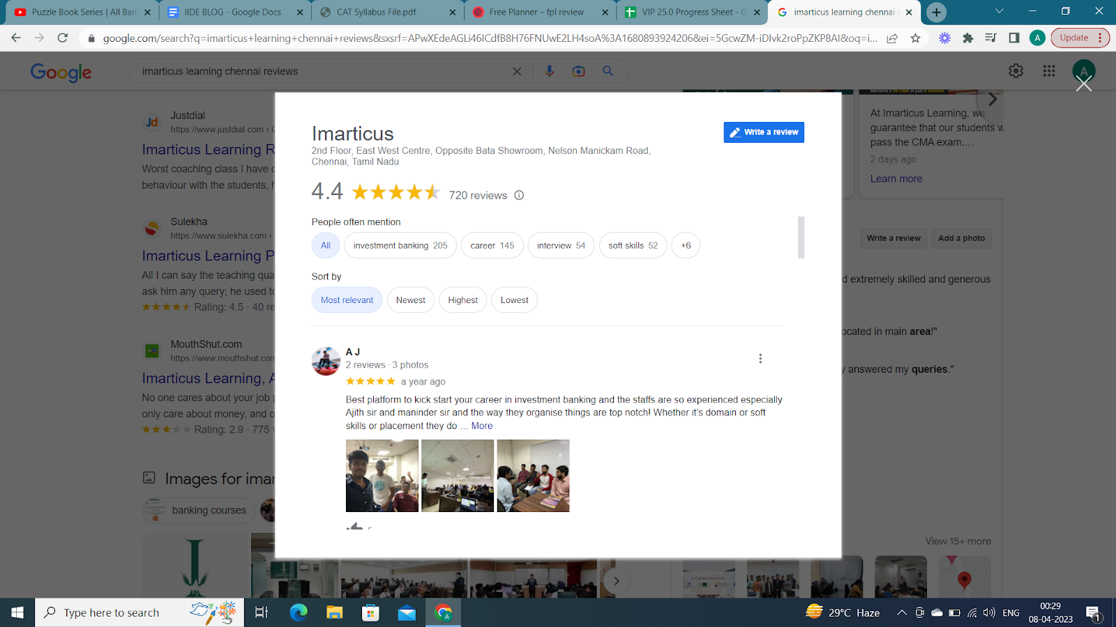 digital marketing courses in lakhimpur- Imarticus google review