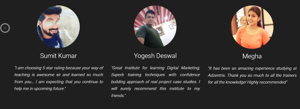 Digital Marketing Courses In Shahdara- Adzentrix Google review